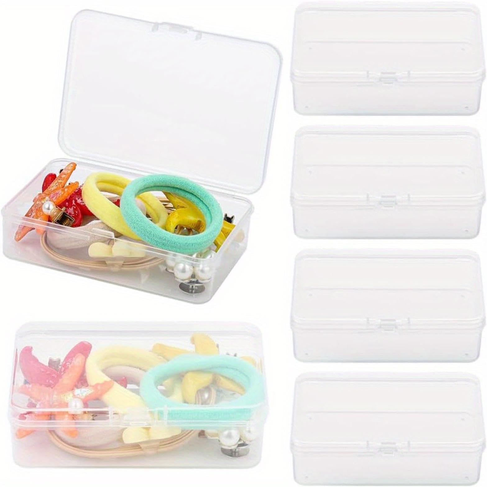 30-teilige Aufbewahrungsbox Transparent - Perlen Organizer Mit Deckel Für Schmuck & Kleinteile