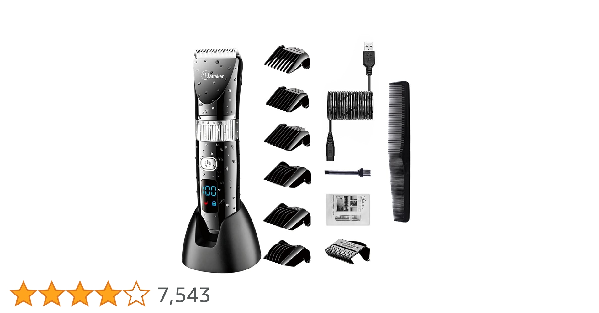 ヒーターバリカン Amazon.co.jp: Hatteker電動バリカン ヘアカッター ヒゲトリマー 充電