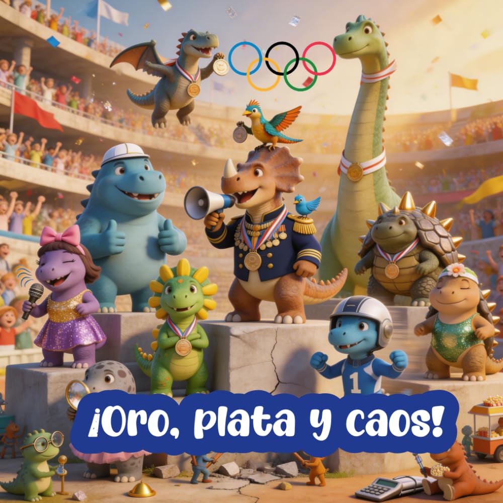 ORO, PLATA Y CAOS: Donde todos compiten. Nadie sabe muy bien cómo. Y todos ganan algo. (Dinosaurios)