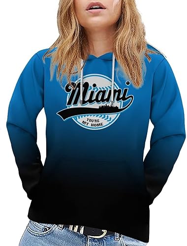 Miniatura 3 de Sudaderas con capucha con degradado de béisbol, con número de nombre personalizado, para fanáticos del béisbol, regalo para hombres, mujeres, jóvenes