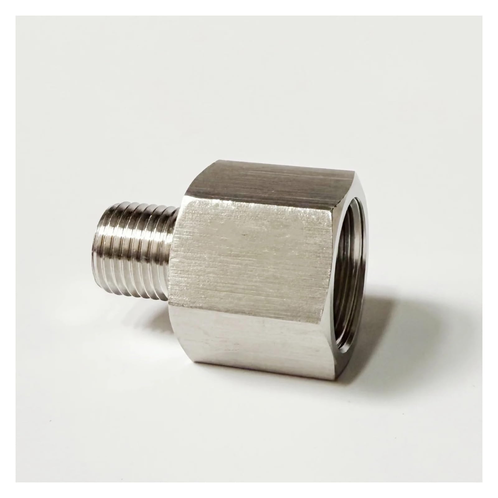 MQXFCZUX M22x1.5 Female to M20x1.5 Male 304 Stainless Steel High Pressure Pipe Fitting Connector MQXFCZUX