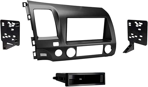 Metra Electronics - Honda Civic 2006-2011 - Gunmetal (99-7816G) kits de instalación de radio Metra