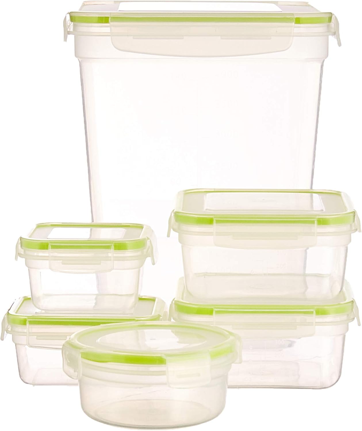 70% оƒƒ Evеrуthіng Euro-Home Gorgeous Click & Lock 12 Piece Storage Containers, Multicolor