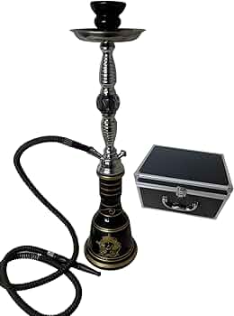 Amazon.co.jp: ブラックシーシャ【大型サイズ 】水タバコ 水パイプ