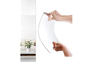 SLDIYWOW Wall Mirror Full Length with Innovative Easy Hang Design