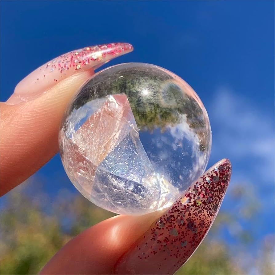 クォーツインクォーツスフィア天然石
