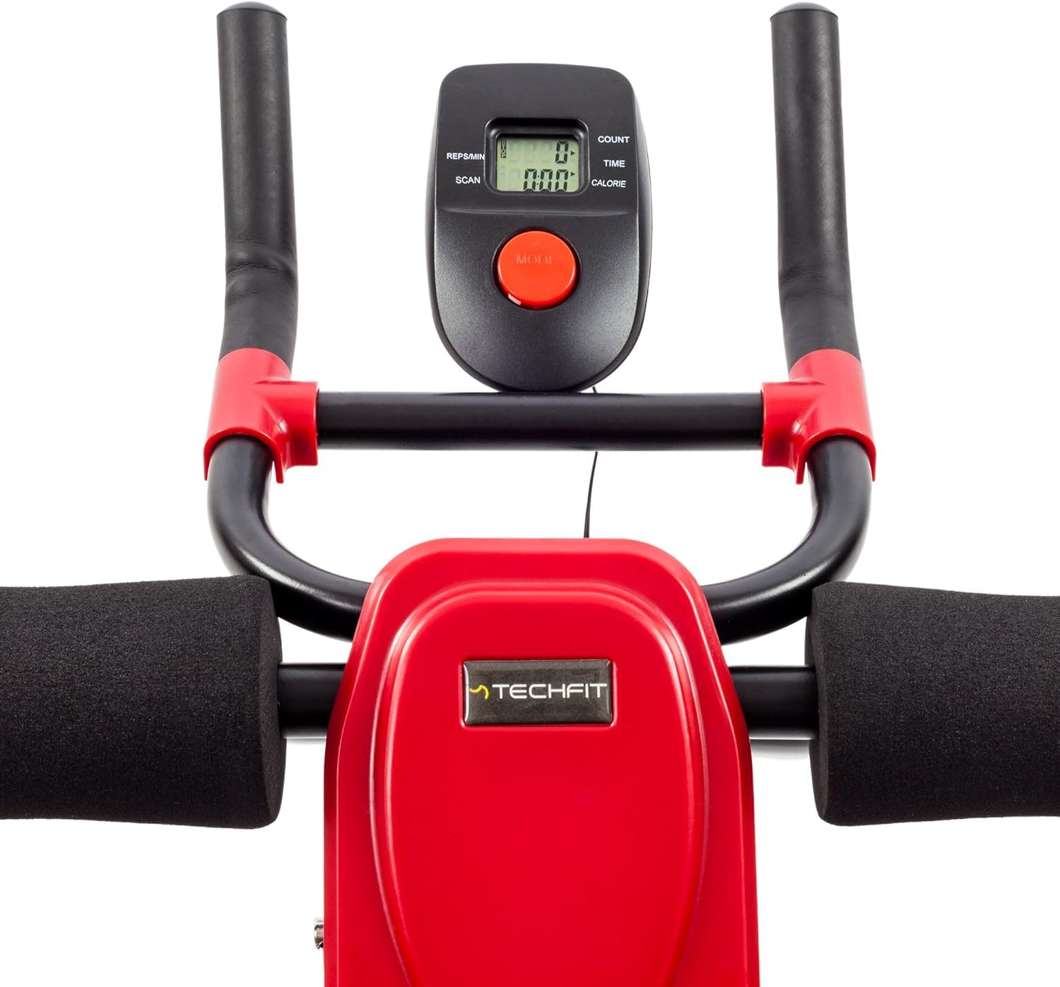 TechFit Panca per Addominali - Panca Palestra Pieghevole Attrezzatura di Fitness Verticale, Supporto per l'Addome Fermo, Dispositivo per Vita, Piattaforma di Resistenza