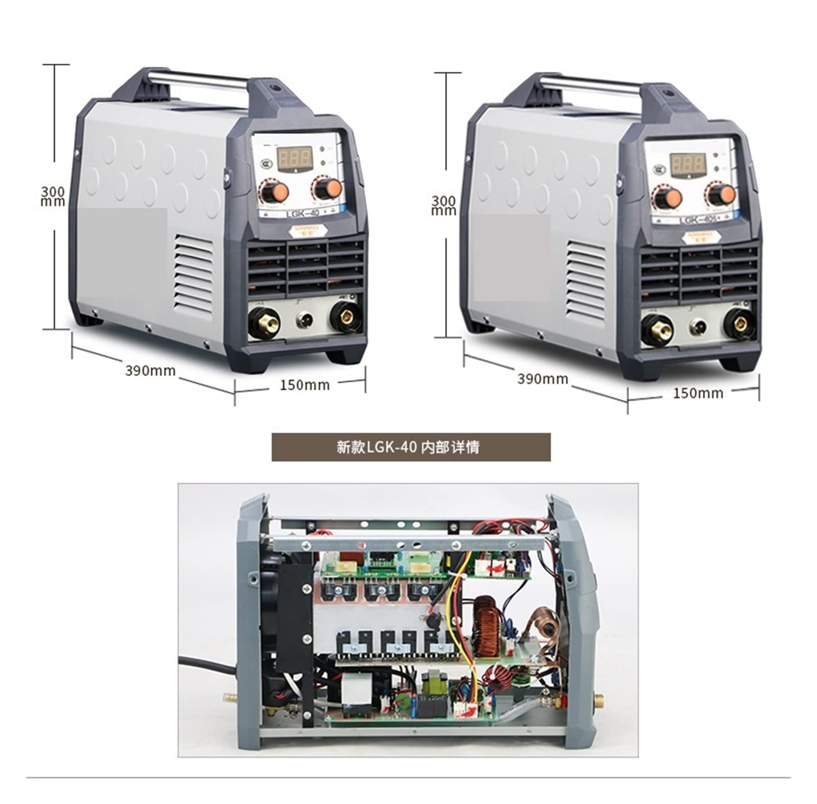Máquina de cortar plasma LGK40 CUT50 Cortador con PT31 Accesorios soldadura gratuitos alta calidad NUEVO(A)