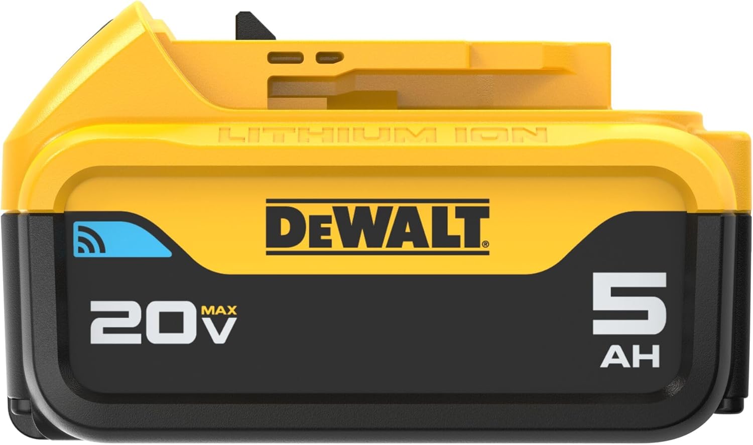 DEWALT 20V MAX 5 Ah Lithium Ion Battery with Integrated Bluetooth for Tool Connect (DCB205BT-2)