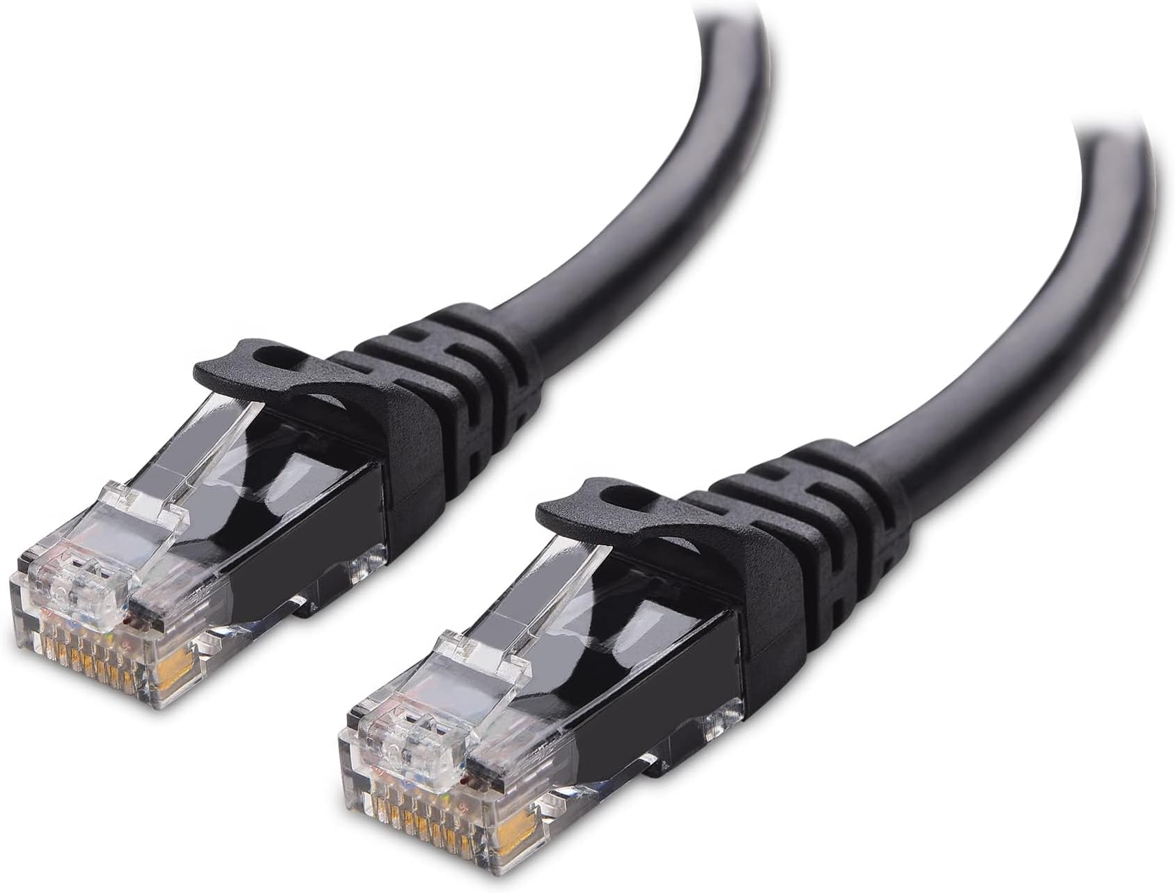 Cable Matters 10Gbps Snagless Cat 6 Ethernet Cable - 10ft, Cat 6 Cable, Cat6 Cord, Ethernet Cord, Black