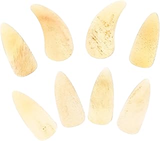 TOYANDONA 8 Piezas De Accesorios Para Púas De Dedo Suministros De Color Amarillo Claro