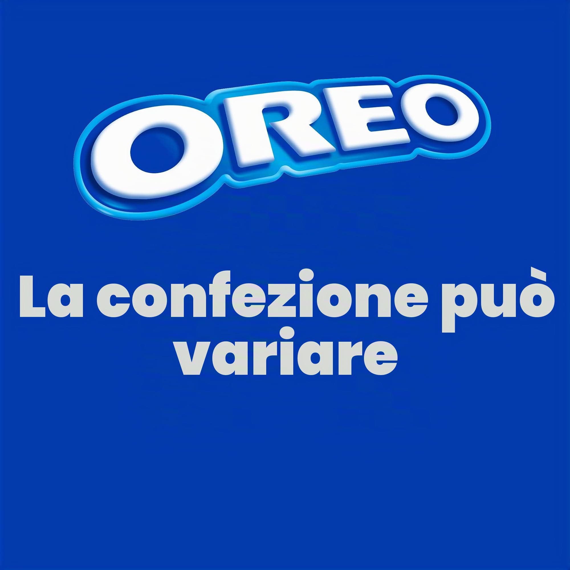 OREO Biscotti sandwich al cioccolato con crema alla menta, formato famiglia, 530 g