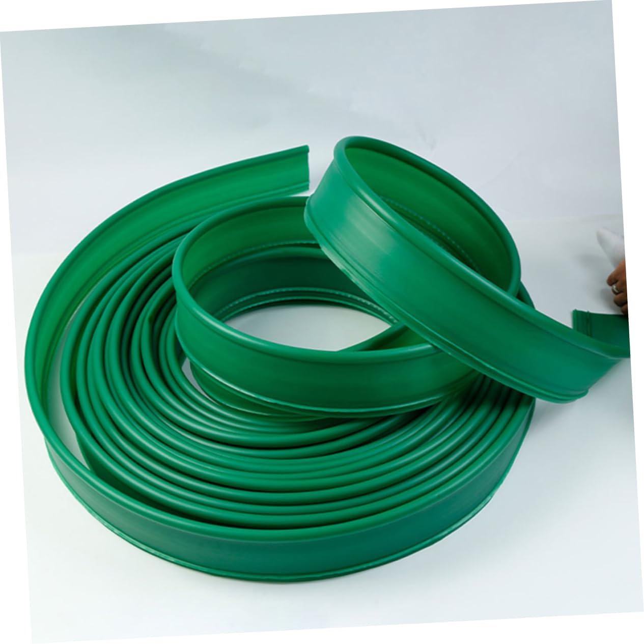 balacoo 3rolls Patio Greening Belt Wide Landscape Edging for Gardens Plastic Lawn Barrier Easy Installation for Flower Beds Park Paths