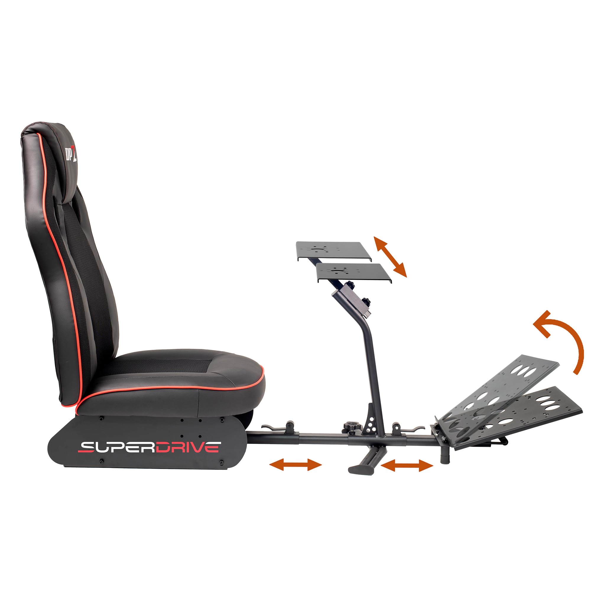 Subsonic - Siège gaming de simulation DPZ avec support pour volant et pédalier - PS5, Xbox Serie, PS4, PC