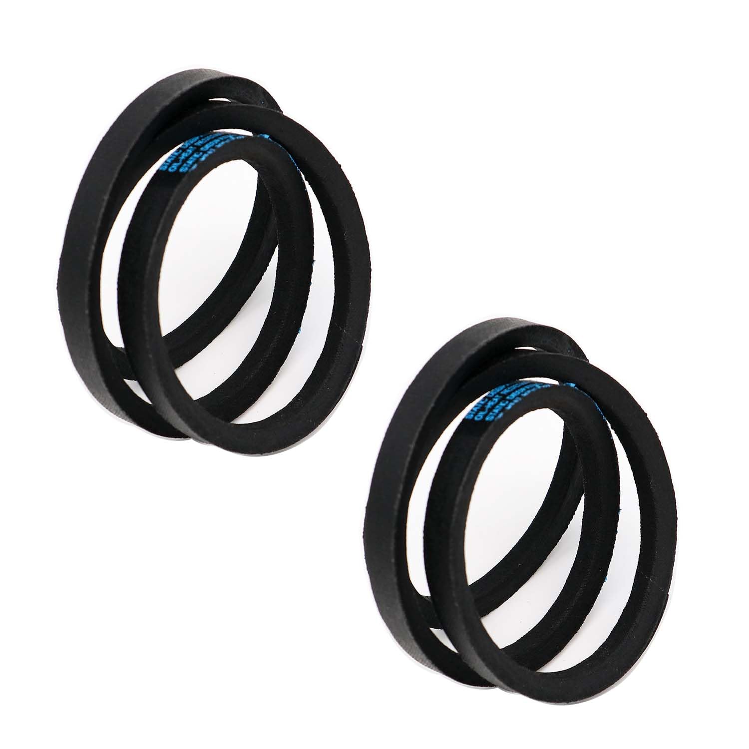 501818201 and 584216102 Snowthrowers Auger Drive Belt Replacement for Auger & Drive Belt Set (Length:35.2