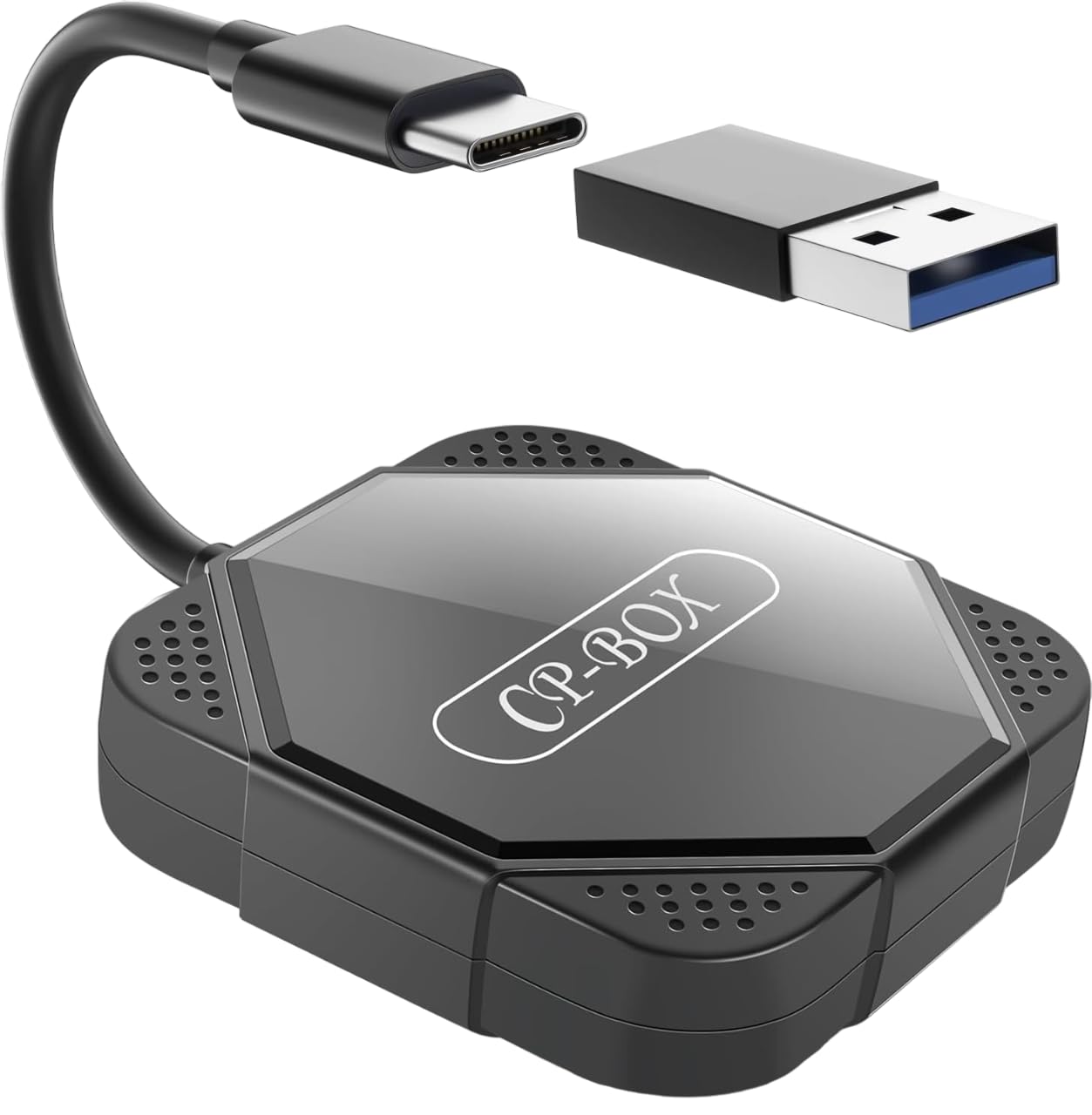 AUTO SNAP Wireless CarPlay & Android Auto Adapter, CarPlay Wireless Adapter Converts Wired CarPlay to Wireless for OEM Factory Wired CarPlay Cars 2016-2023, Support Airplay Mirroring, Plug & Play