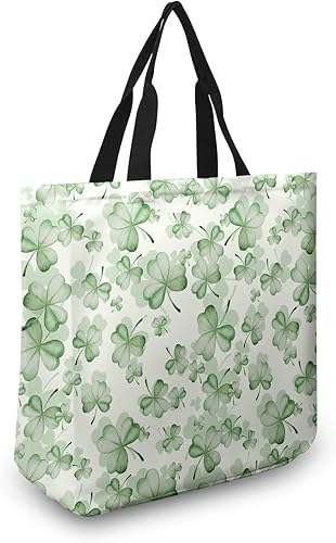 Miniatura 2 de Dacawin Bolsas de lona para mujer, reutilizables, para compras, viajes, comestibles, bolsa de hombro grande