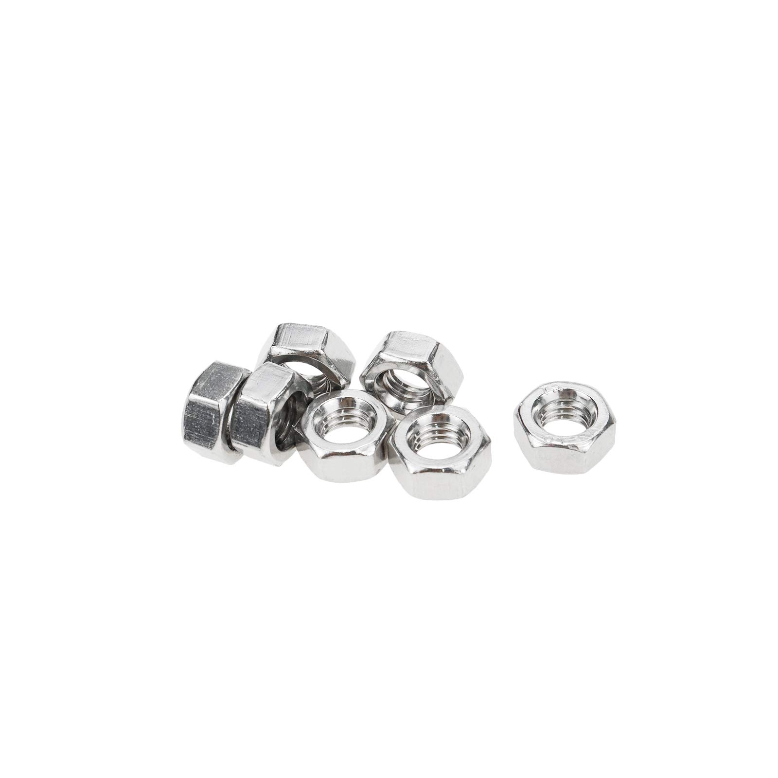 Geesatis 6 Pcs Transparent Strong Suction Cups 33 mm / 1.3 inch Sucker Pads Rubber Replacement Without Hooks, for Home Decoration Glass Table Top, with M6 Cap Nut 2