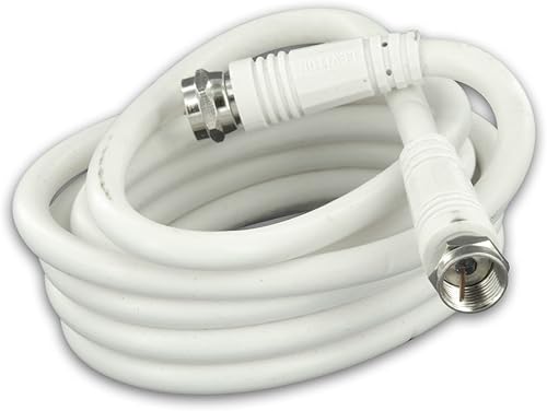 Leviton C6851–3E RG6 Câble coaxial, plaqué nickel, C6851-6W