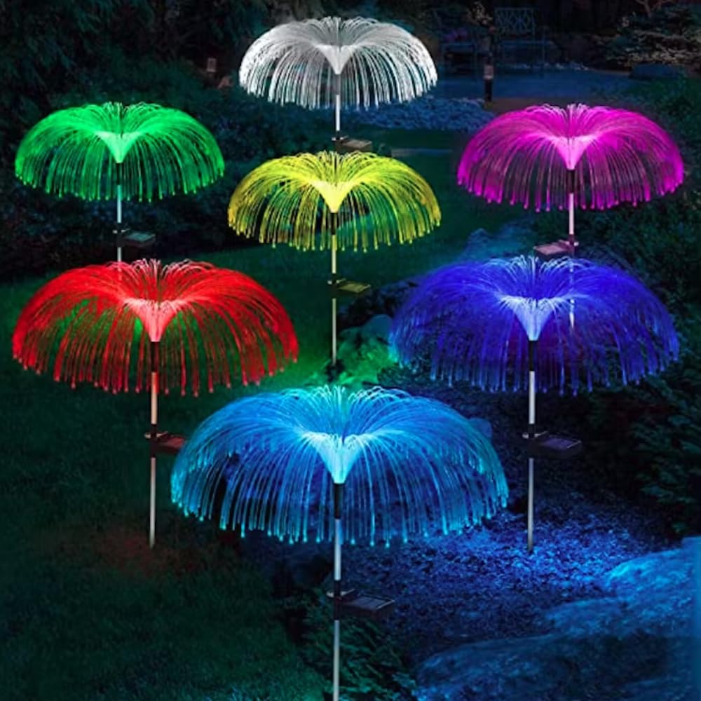 DMAK Multi Traders DMak Solar Jellyfish Light RGB Colour Outdoor Waterproof Light for Decoration, Garden, Yard (RGB, 1) (B0CJ2WM8TW) Amazon Price History, Amazon Price Tracker