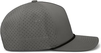 Pacific Headwear Unisex Adult Pacific Headwear Weekender Perforated Snapback Cap Rope Hat - Breathable Design for Outdoor Adventures and Casual Wear
