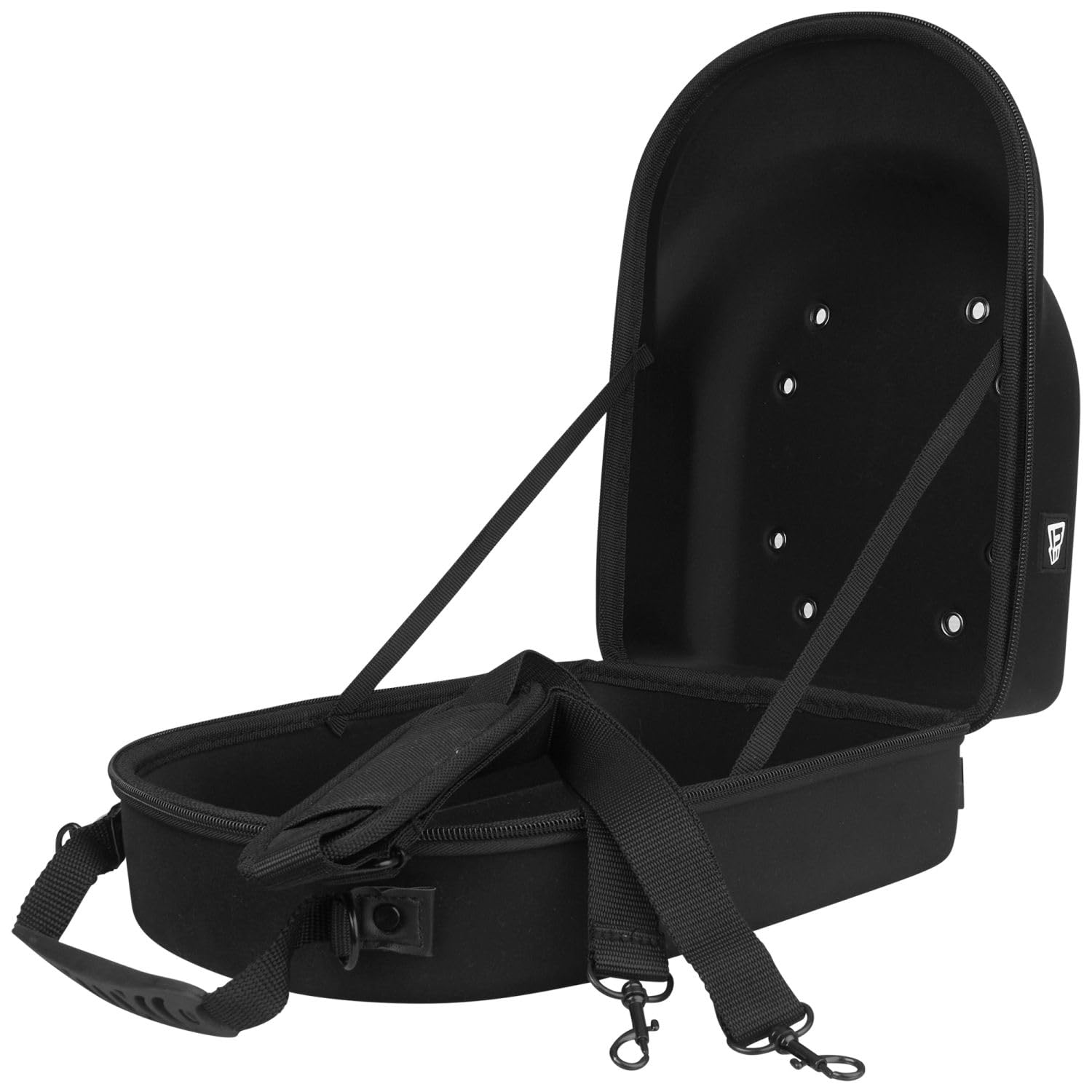 New Era 6 Casquette Carrier Case - Noir/Gris