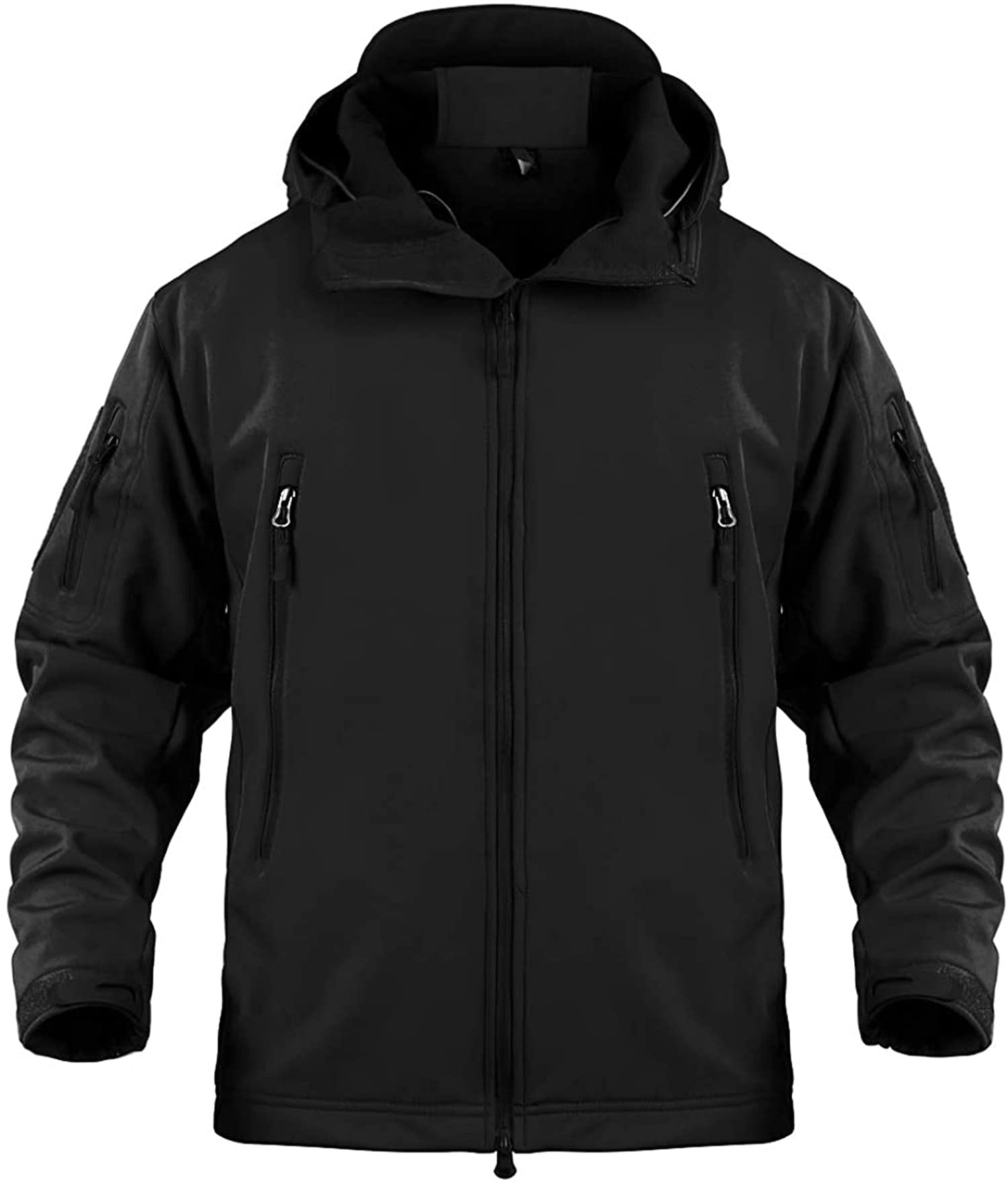 Memoryee Hombres Chaquetas Softshell Exteriores Forro Polar Impermeables Abrigos Tácticos Militares Cálidos Camuflaje Abrigo