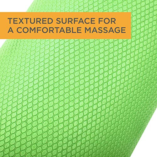 Maximo Fitness Rouleau de massage pour la colonne vertébrale et le dos, les jambes, les bras (45 x 15 cm) – Rouleau de massage moyennement dur pour yoga, pilates, régénération après le sport – Image 6