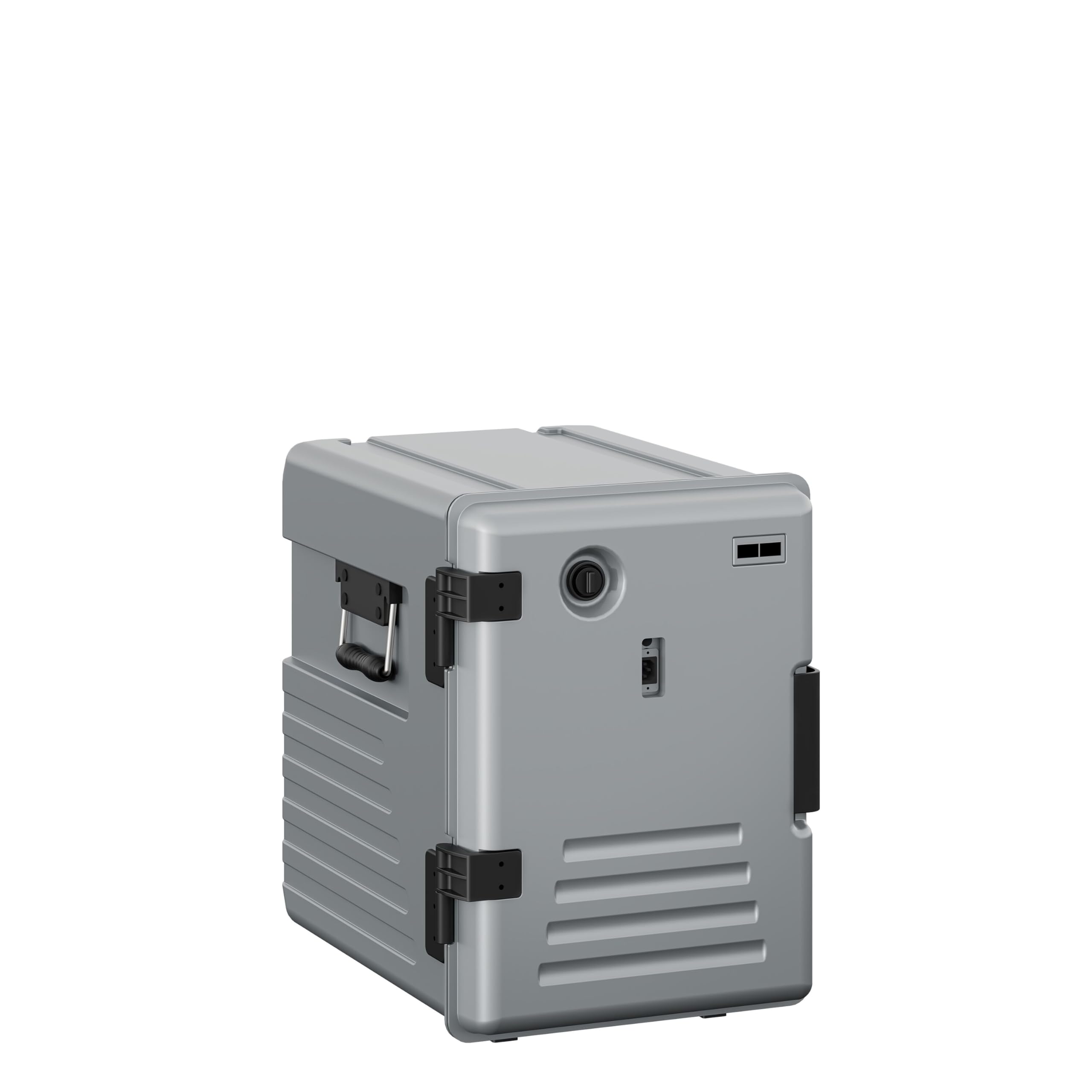 GGM Gastro Thermobox Frontlader 83 L beheizt für 12x GN 1/1 | Zuverlässige Warmhaltung, einfache Reinigung, robuste stapelbare Bauweise, ideal für den mobilen Dauereinsatz