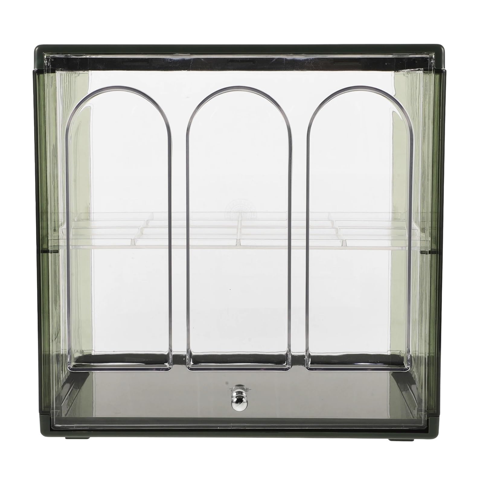 LUYSGBXR Bread Bin Bread Storage Box Containers Airtight Loaf Cake Keeper Dressing Table Bin Pastry Case For Home Clear