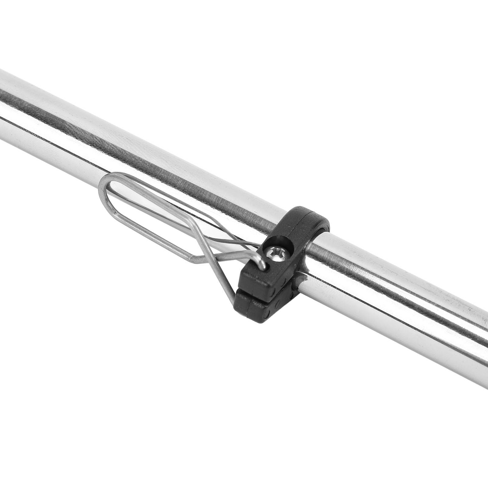 Yctze Asta de Bandera para Barco de 533,4 Mm, Asta de Bandera para Barco FL Montada en Riel de Acero Inoxidable 304, de, de Marina, Soporte de de Acero Inoxidable, Abrazadera de Montada en Riel, de