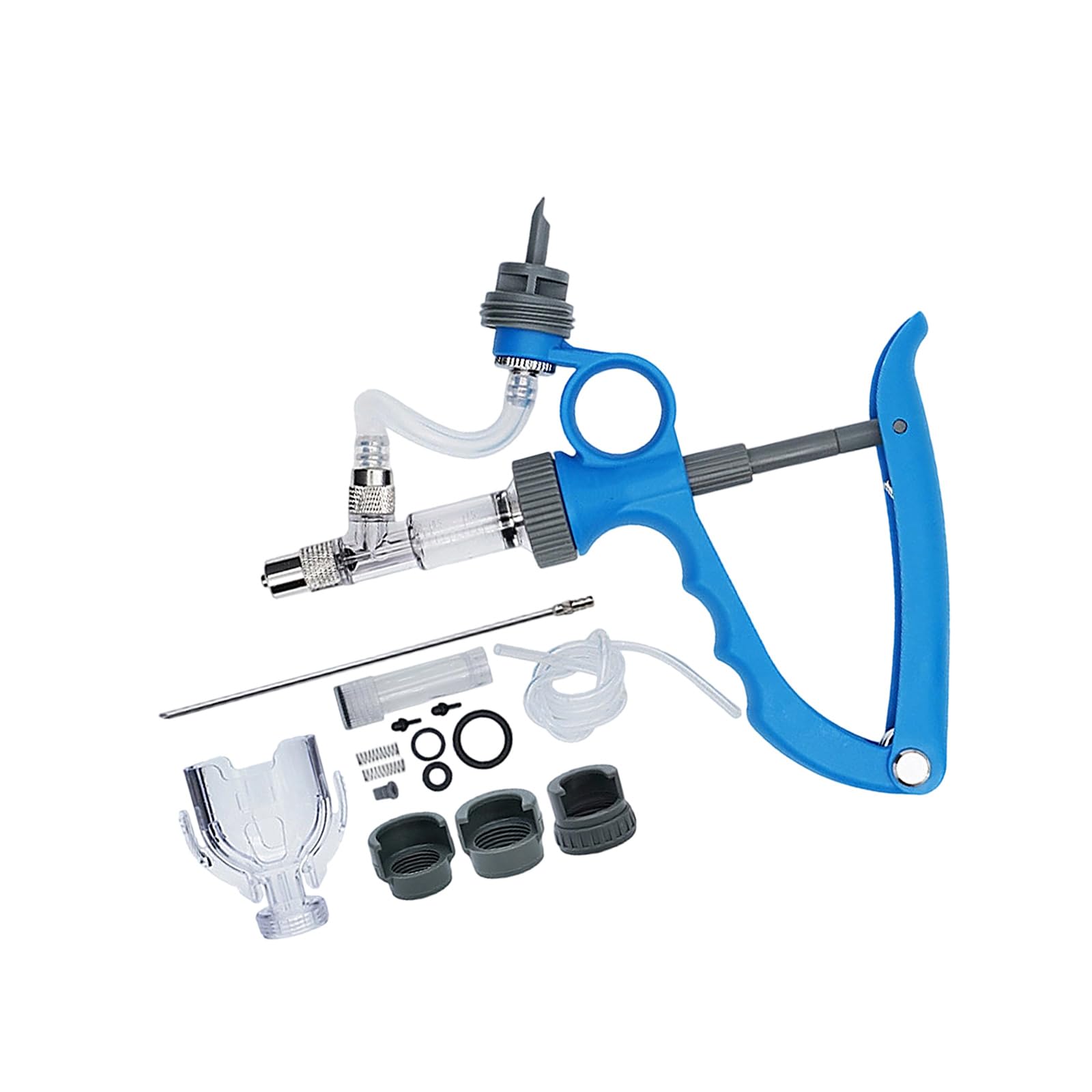 Generisch Ergonomische Veterinärnadel für Rinderimpfstoffe, 2 ml, modifizierbare Verabreichung, automatischer Rustless Plan Animal, automatischer Nadel Impfinfusor
