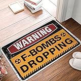 Photo Gallery coteci piccolo zerbino con segnalazione f-bombs dropping rug grande tappetino da bagno unico ingresso interno (dimensioni: 65 x 90 cm) Photo Gallery coteci piccolo zerbino con segnalazione f-bombs dropping rug grande tappetino da bagno unico ingresso interno (dimensioni: 65 x 90 cm)