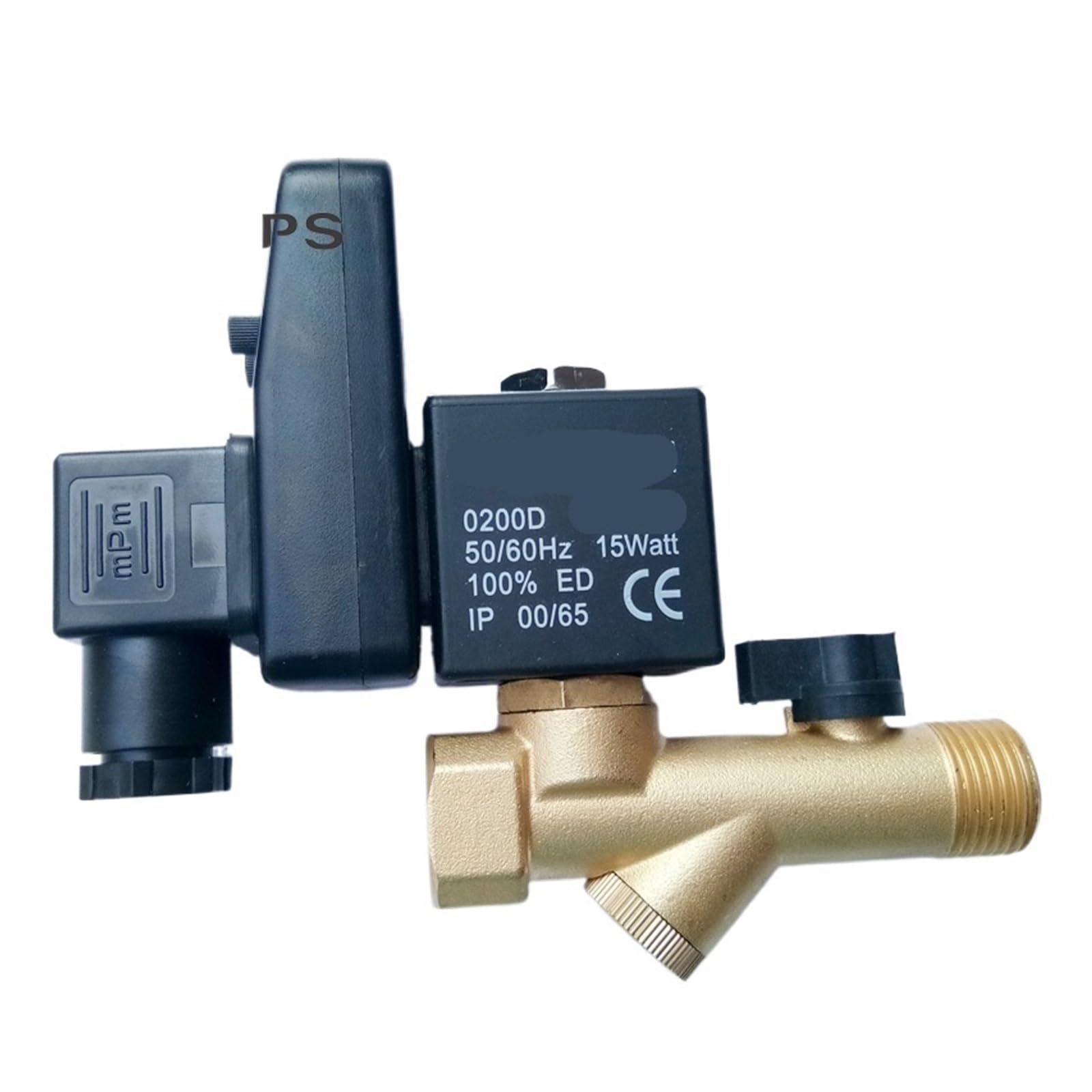 1PCS 1/2" Electric Timer Automatic Water Valve Electronic Drain Solenoid Valve for Air Compressor Condensate Water Electric Drain Valve(12vdc-Opt-a)