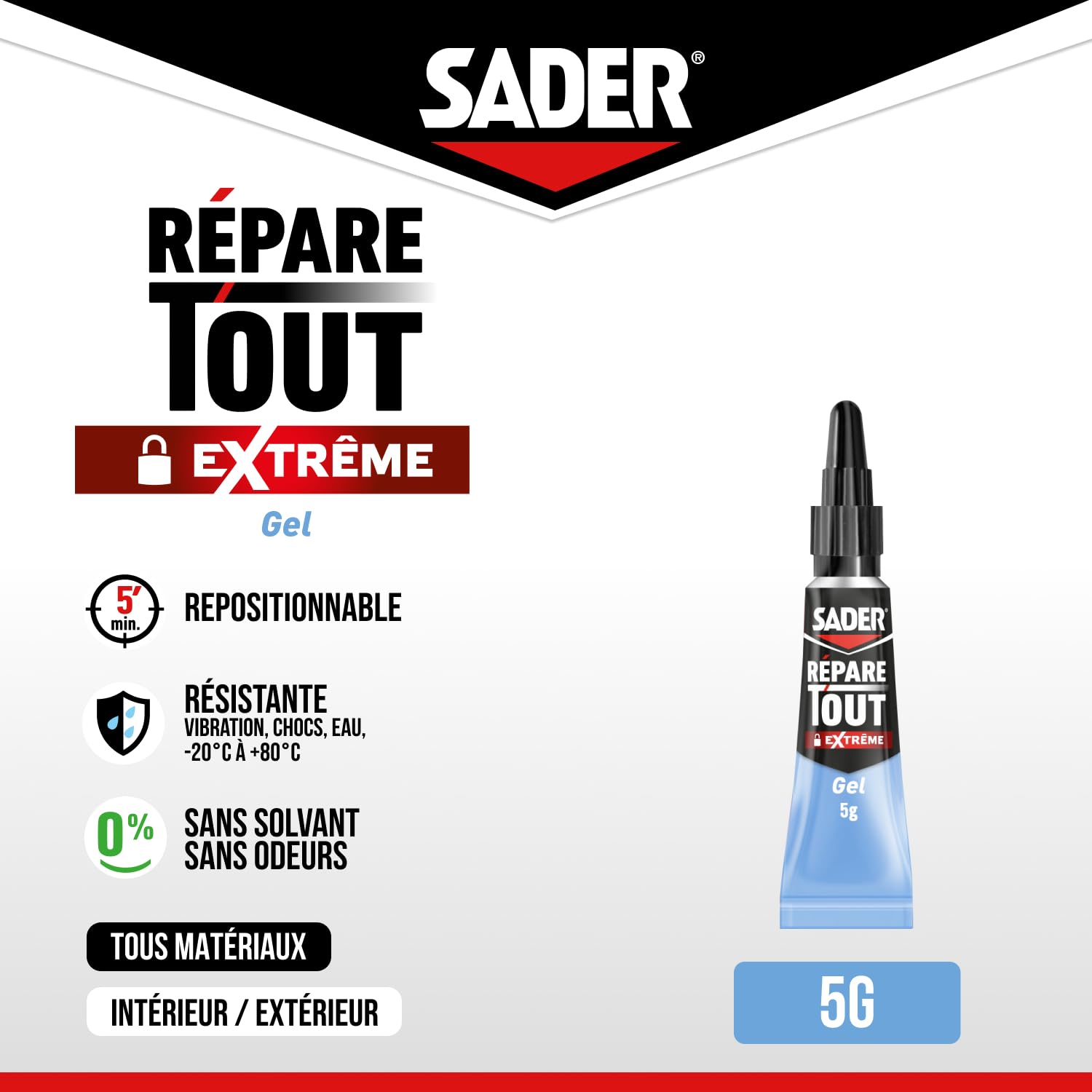 Sader Bostik 30608404 Mega Strong Glue 5 g