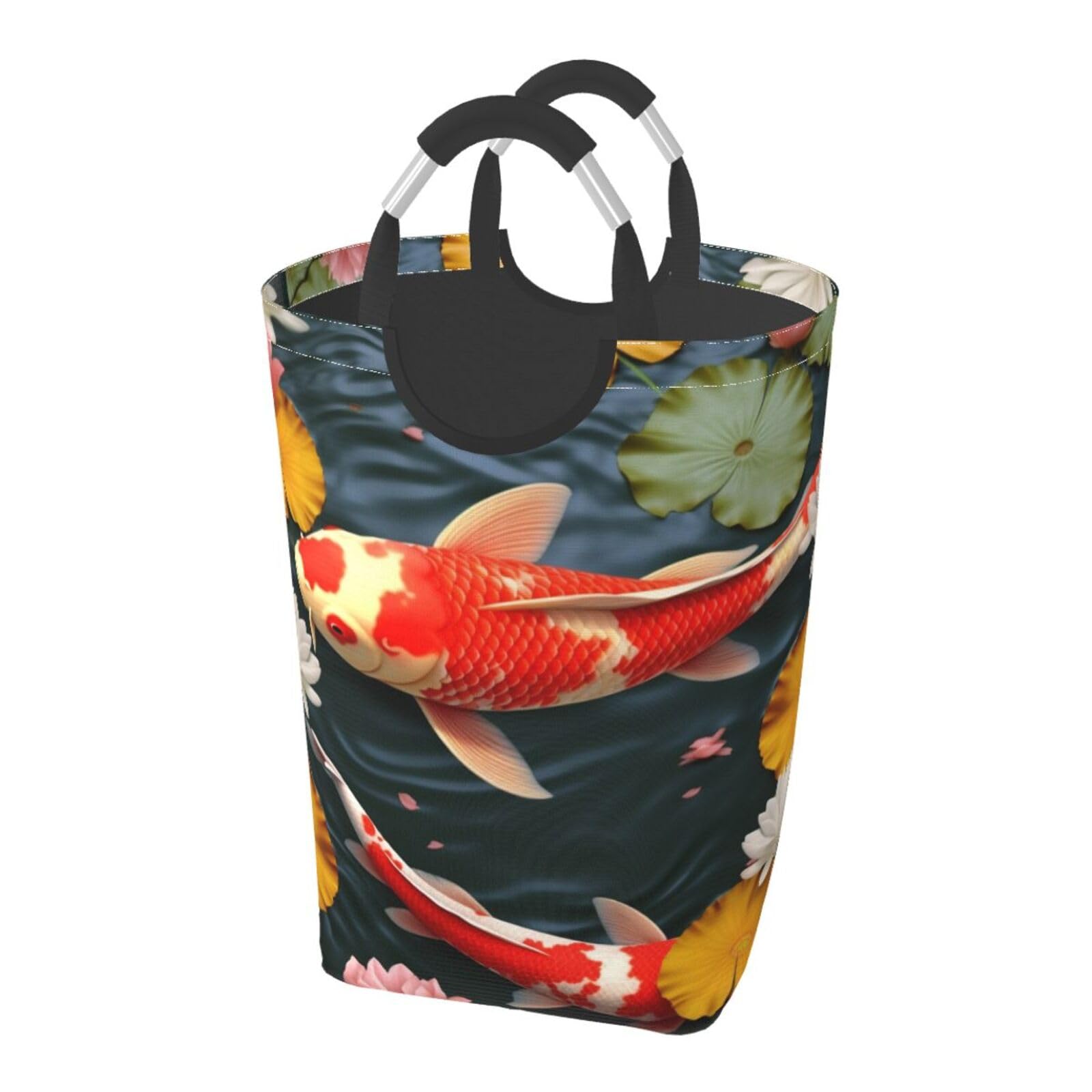 Grand panier à linge pliable autonome avec poignées pour chambre