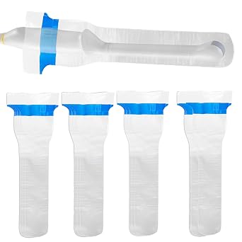 Ultrasound Probe Cover - Endocavity Transducer Cover Latex Free Non Sterile Disposable, 9.6"x1.6", 50 PCS