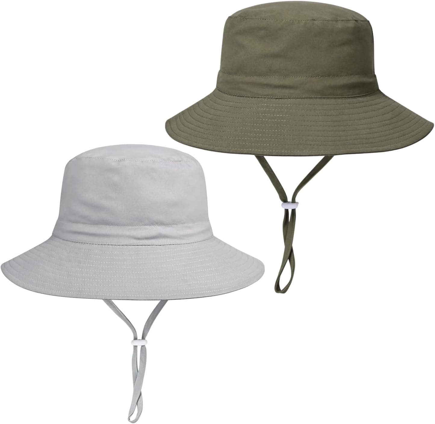 Baby Toddler Sun Hat,Boys Girls Bucket Hat for Kids UPF 50+ Sun Protective Child Summer Beach Hats 0-5 Years