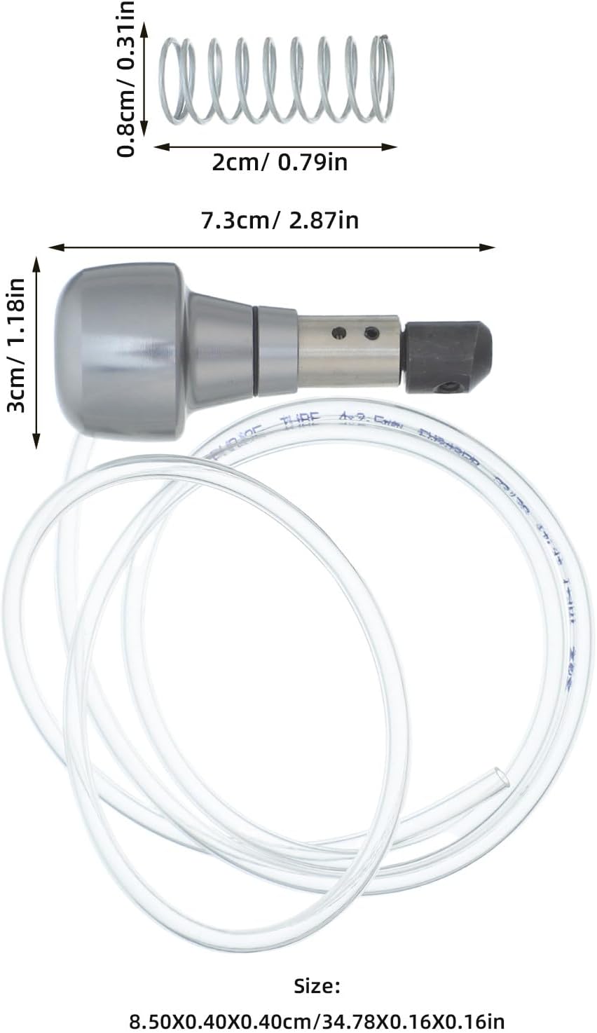 Pneumatic Engraving Handpiece for Jewelry and Rings, Aluminum Alloy