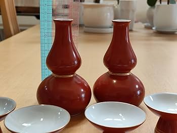 Amazon.co.jp: 橘吉 たち吉 ひさご 酒器揃 6点セット 徳利×2 お