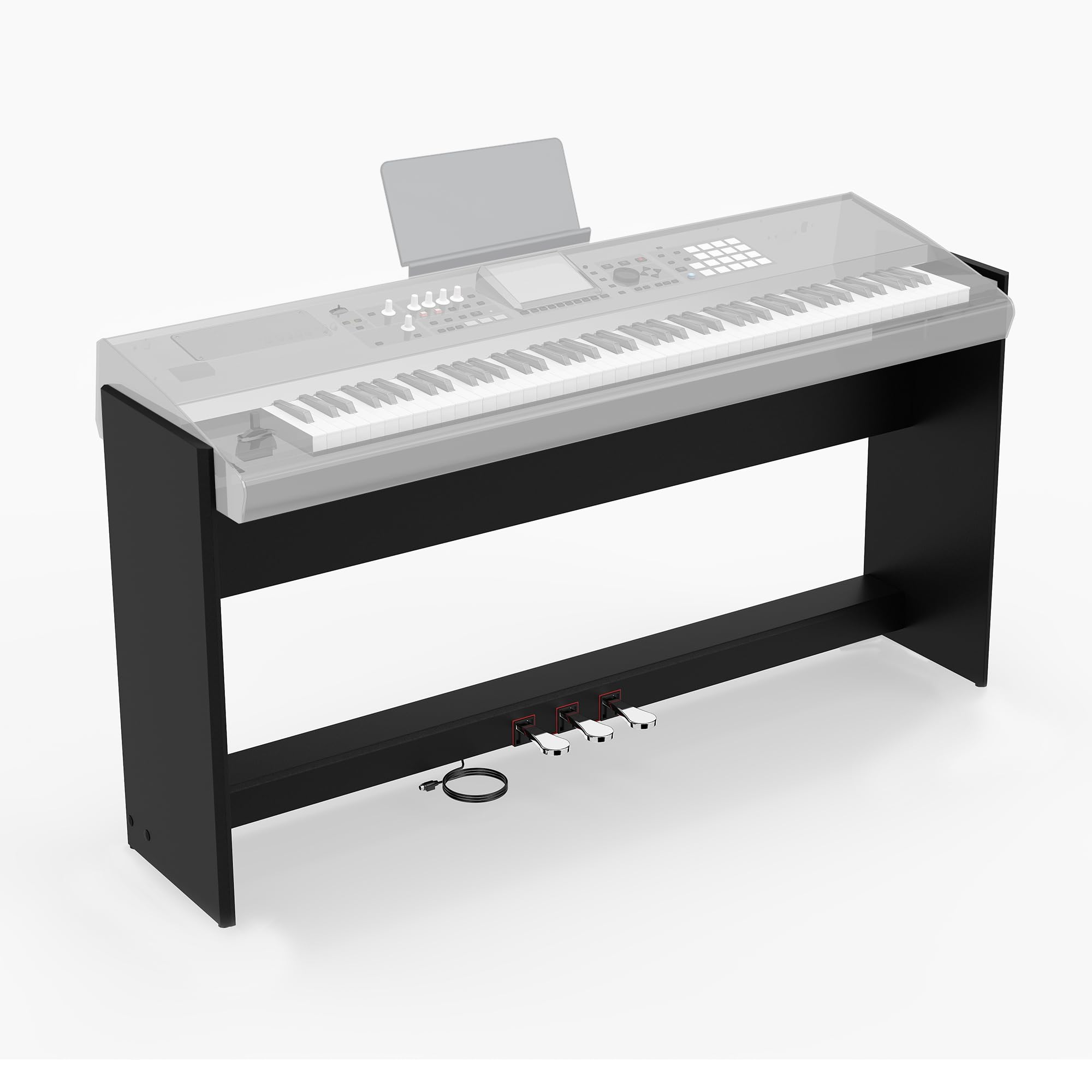 Amazon.co.jp: Wpokke L125B 木製家具スタンド ヤマハP-125、P-128