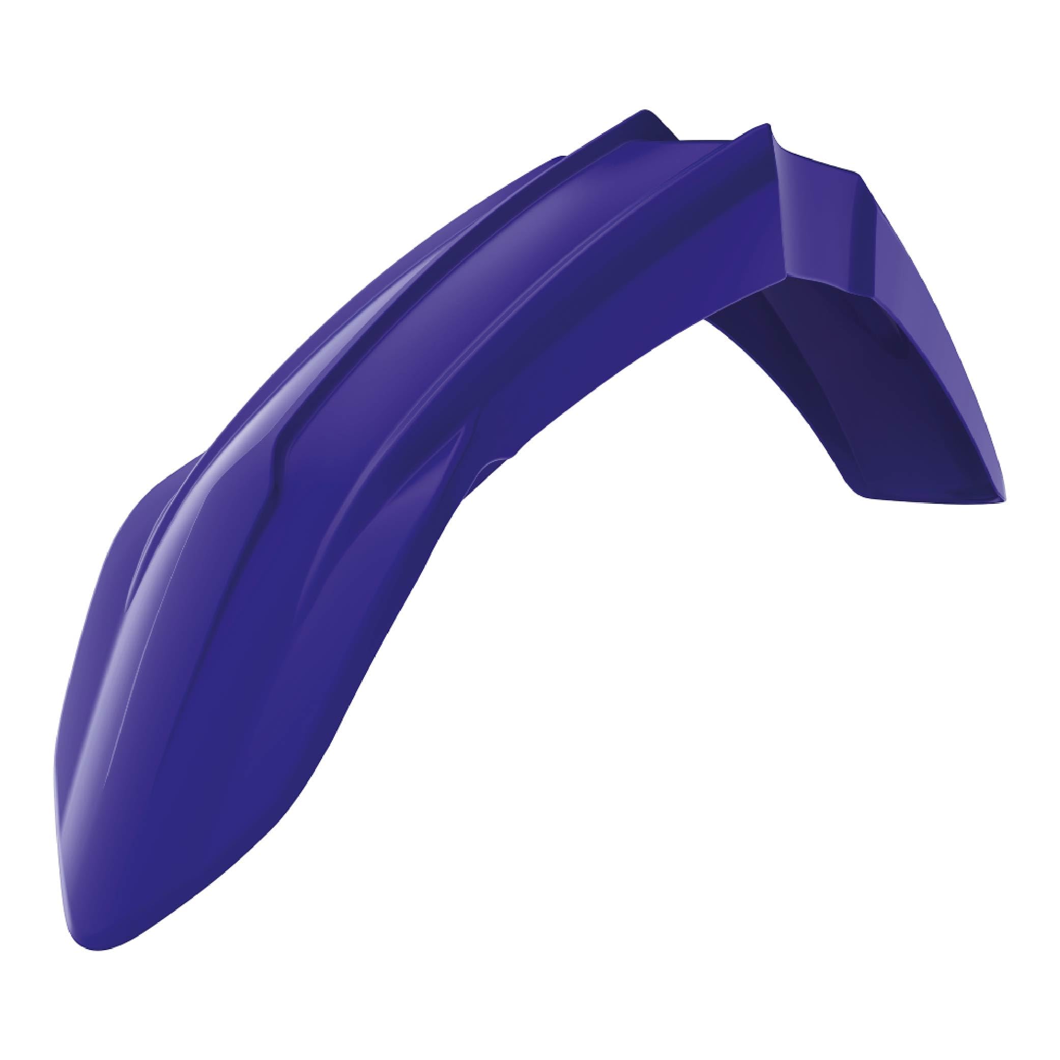 POLISPORT 8574800007 Original Replica Front Fender Made of Durable and Durable Glossy Plastic Compatible with Yamaha Motorcycles in Blue