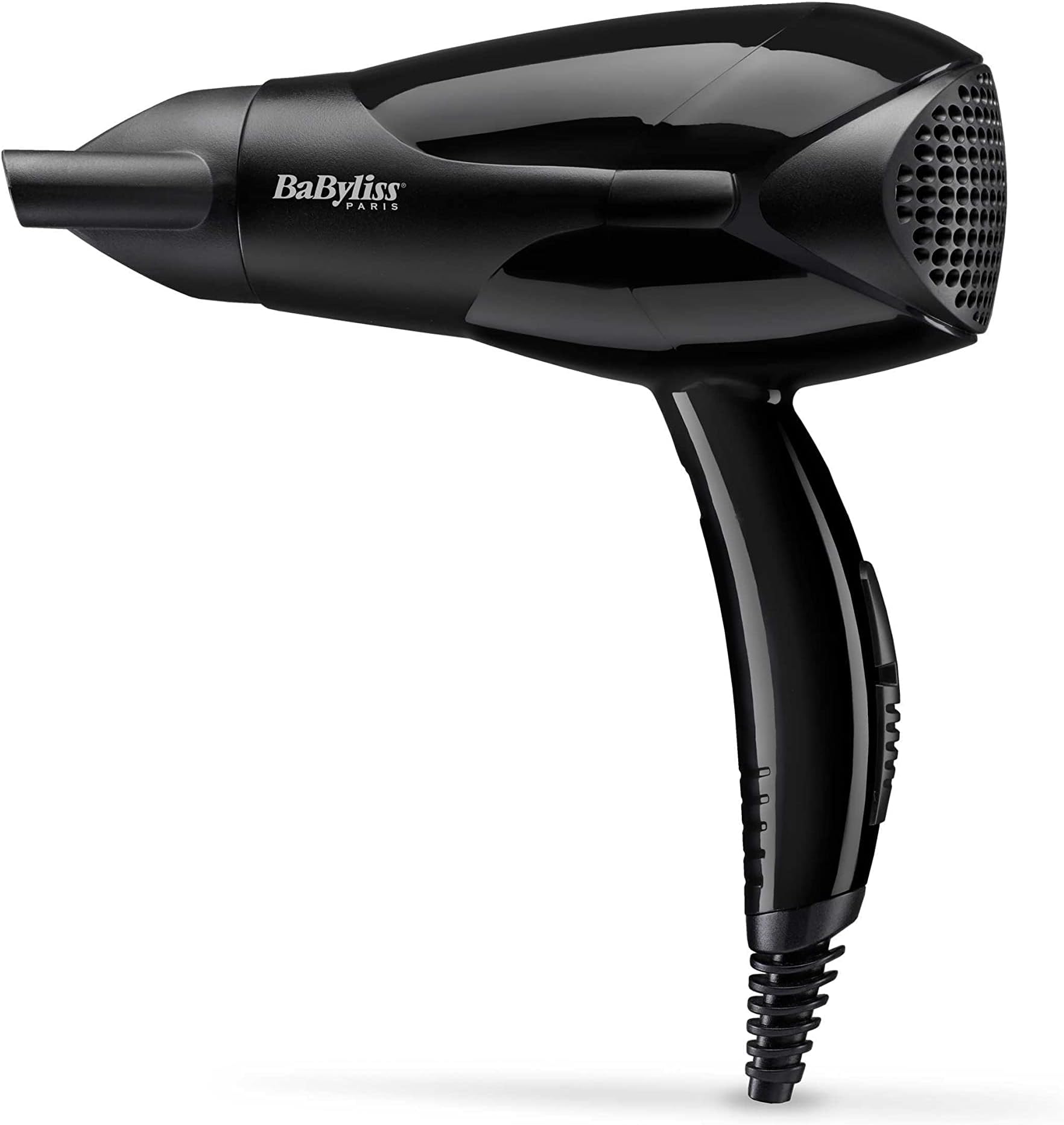 Powerlight 2000 Dryer, Lightweight And Powerful 2000w Dryer With Quick Drying Time, 2 Heat & 2 Speed Control, Easy To Handle & Efficient And Customizable Settings, D212SDE (Black)