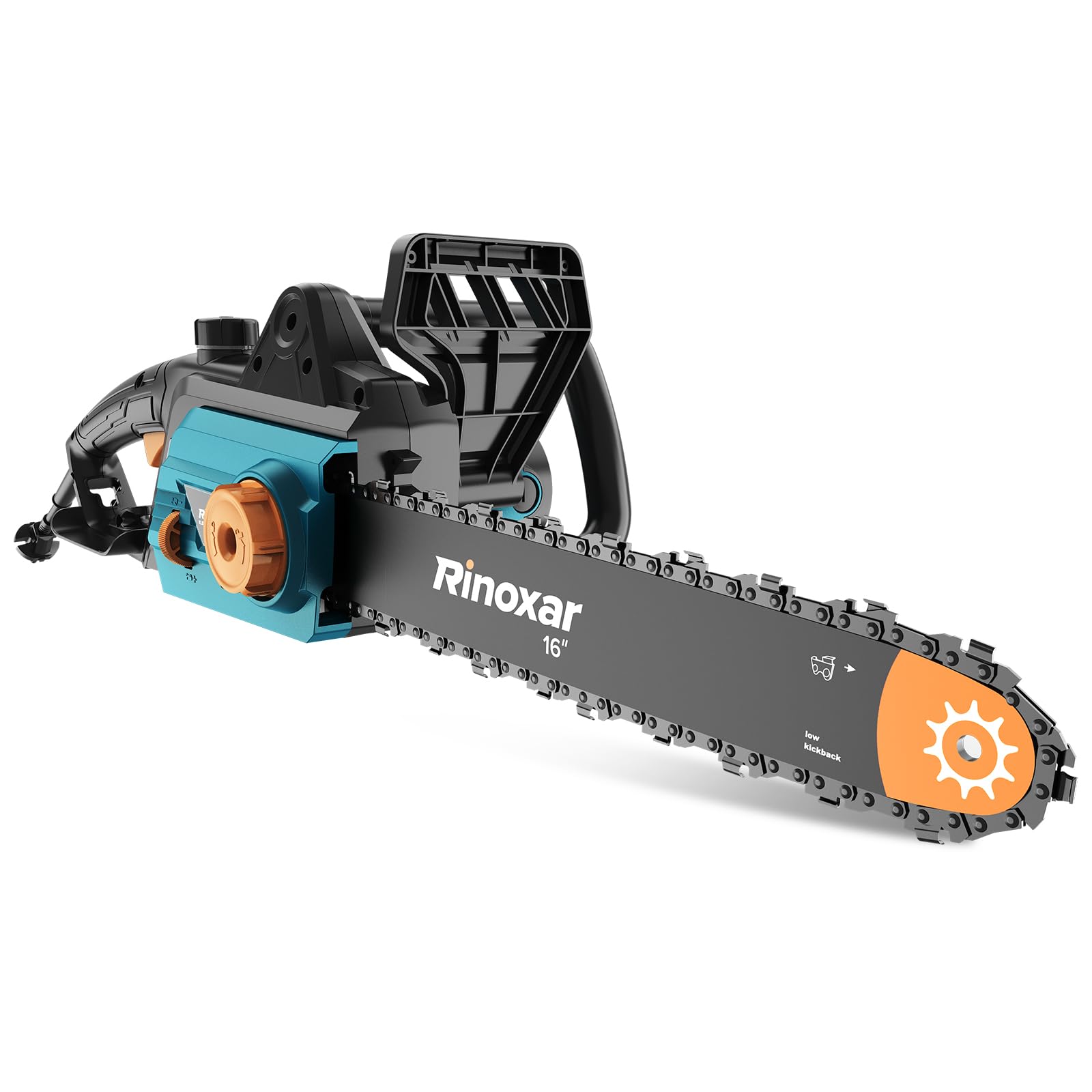 Motosierra Eléctrica con Cable de 2200W con Tensión Automática, Sierra Eléctrica para Poda de 16 Pulgadas, Velocidad de…