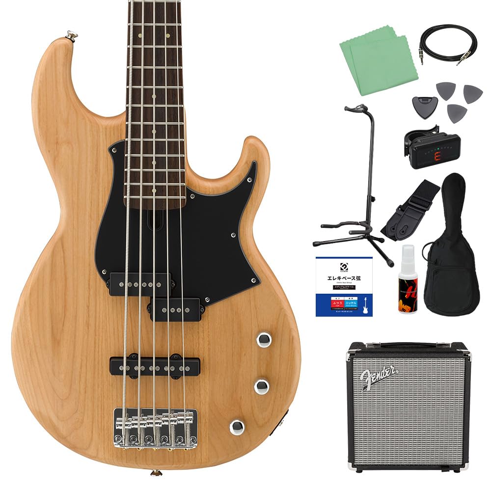 Amazon | YAMAHA BB235 YNS 5弦ベース初心者12点セット 【Fenderアンプ