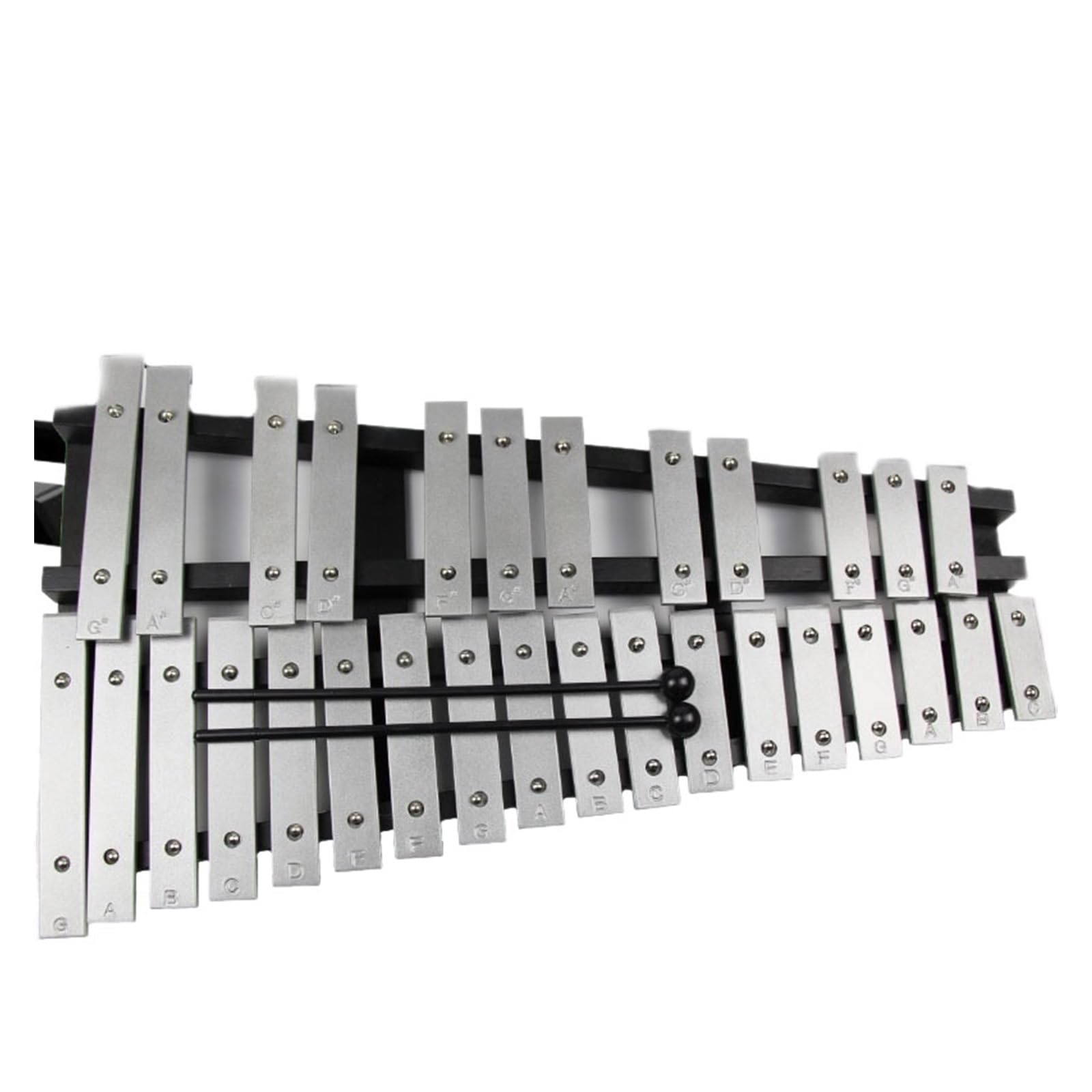 xilófono Profesional Instrumento De Percusión Piano De Aluminio De 30 Tonos Glockenspiel De 30 Tonos Piano De Aluminio Profesional para Principiantes Y Estudiantes