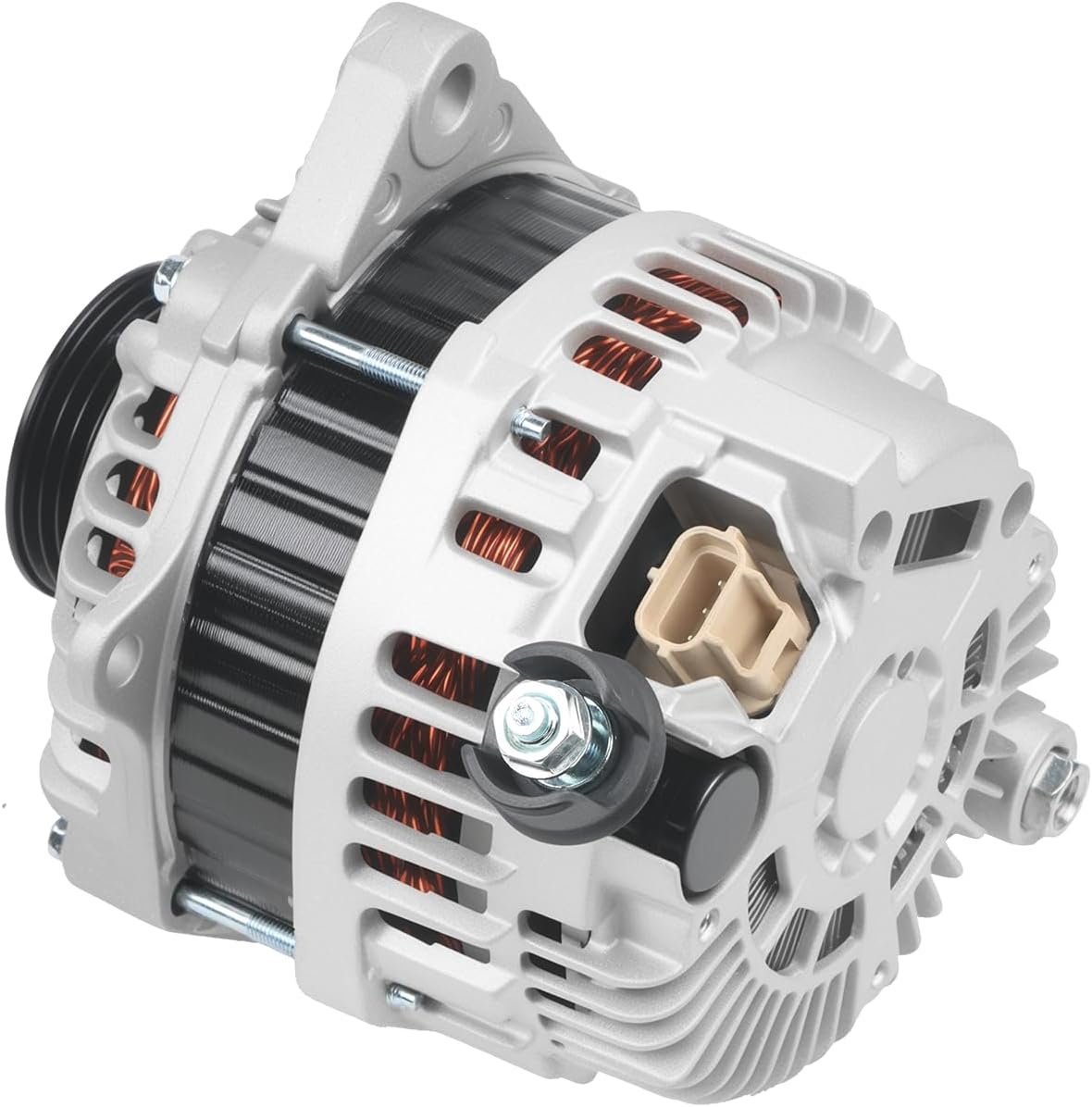 Alternator 11273 11273N fit for Taurus 2008-2009 Edge 2007-2014 Fusion 2010-2012 MKX 2007-2010 V6 3.5L, 7T4T-10300-AD 7T4Z-10346-A 8G1Z-10346-A