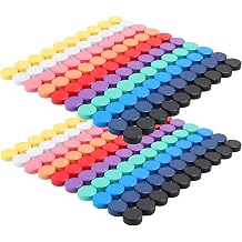 Fridge Magnets, 200 Pack 10 Colors Small Strong Round for Whiteboard