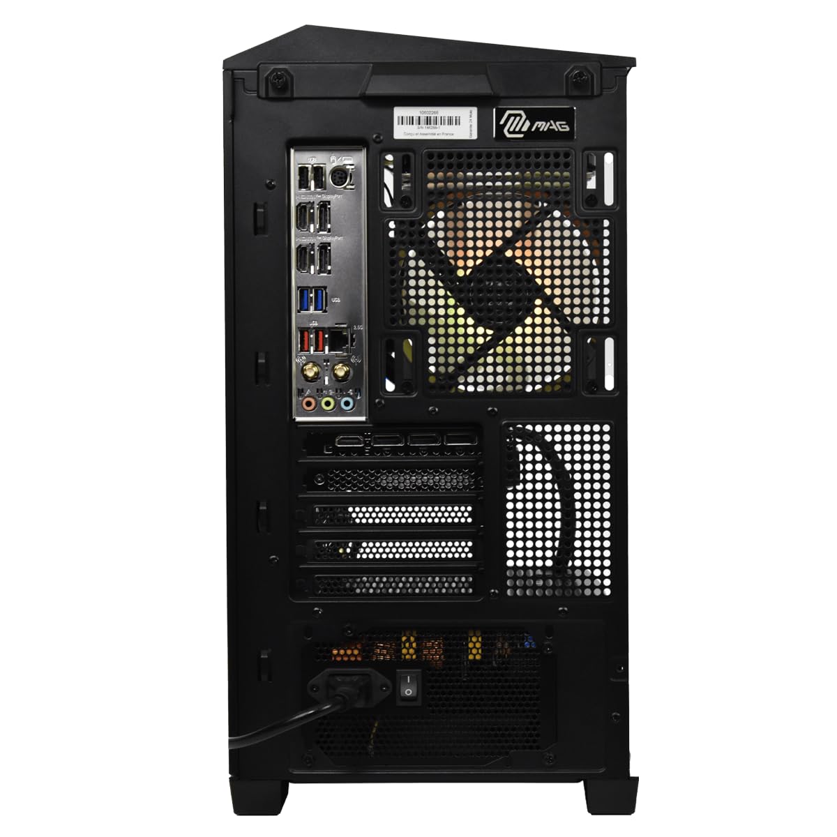 M.Red PC Gamer Powered by MSI CBT013-04 - Processore Intel Core i5-14600KF, GeForce RTX 4070 Super, 32GB DDR5, 2TB SSD NVMe, Windows 11 Famiglia