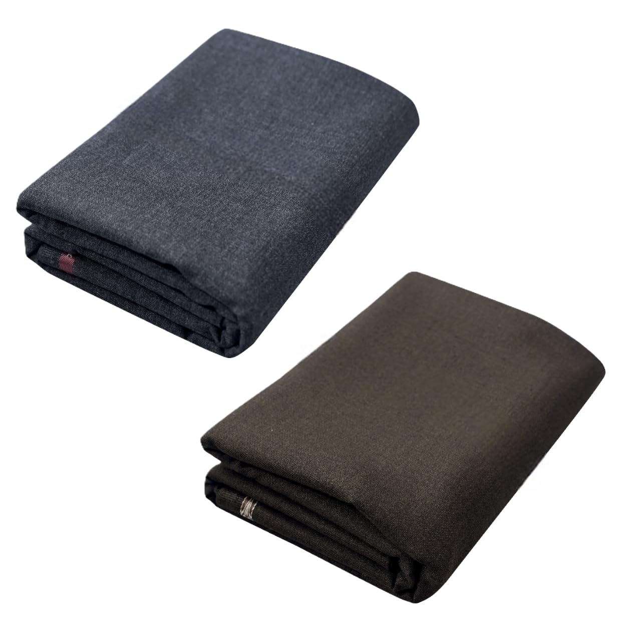 Men's Viscose Rayon Trouser Fabric Set, 2 Piece, 1.3 Metre Each, Regular Fit, Size 44, Formal Style, Classic Unstitched Material, Machine Washable-picture-12